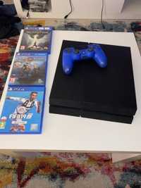 Ps4 1Tb+Pad+3 gry