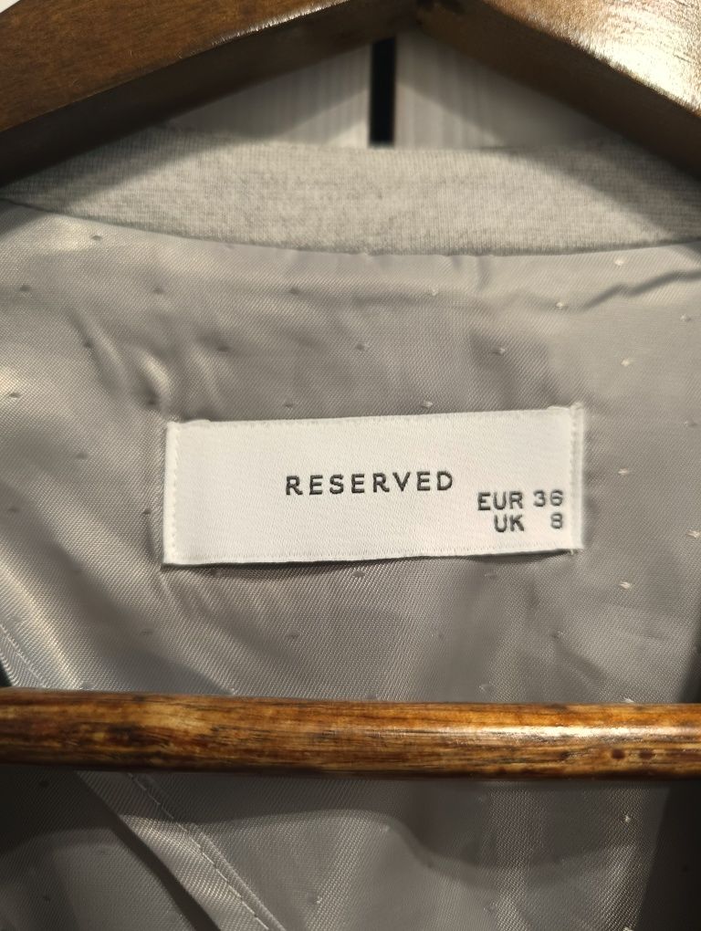 Reserved szara damska marynarka rozm 36