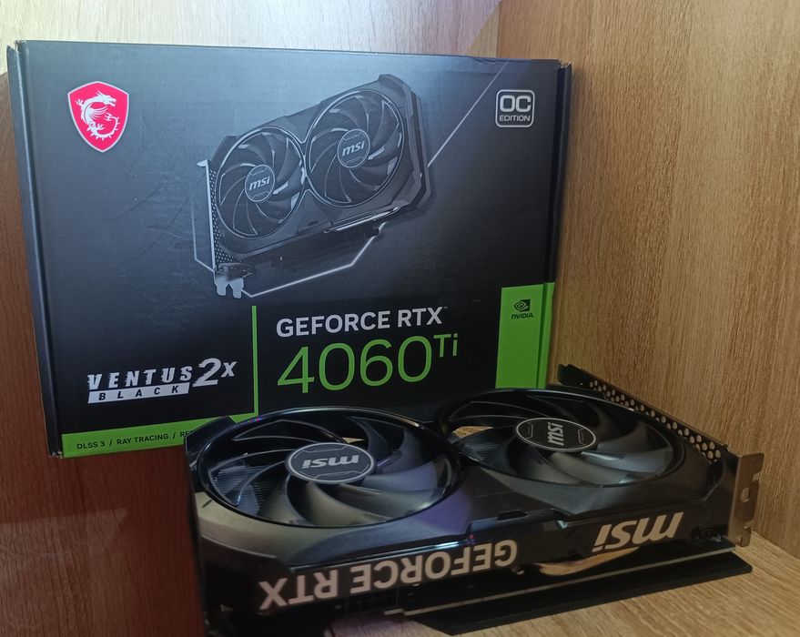Відеокарта MSI GeForce RTX 4060 Ti VENTUS 2X BLACK 8G
