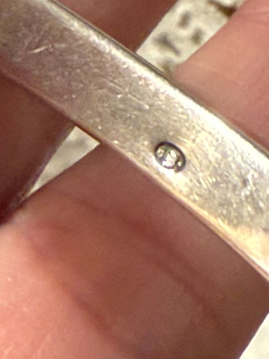 Srebrna bransoletka warmet JW przedwojenna