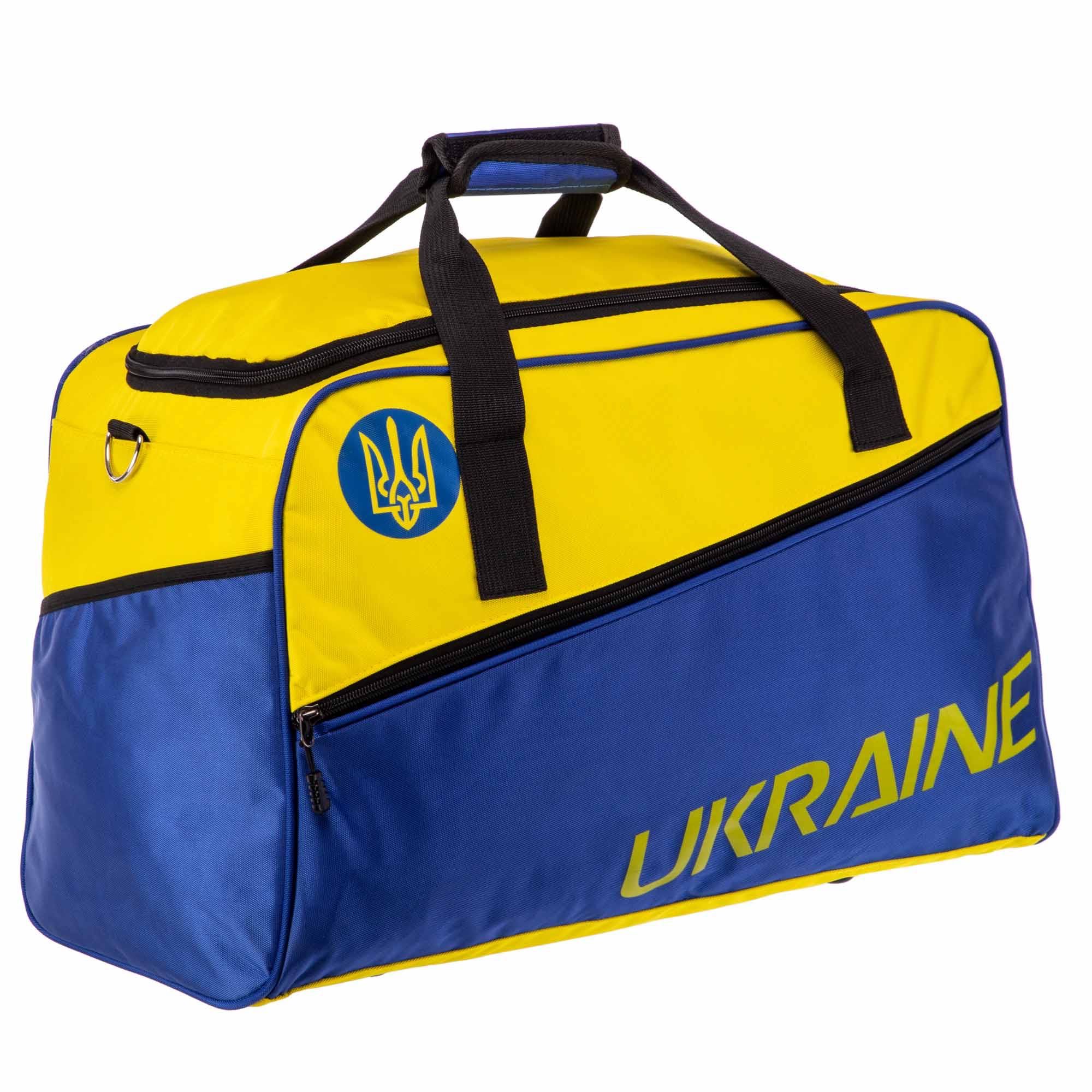 Сумка дорожная спортивная Ukraine 702 размер 52 x 33 x 26 см 45 литров
