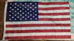 Флаг США с петлями под флагшток