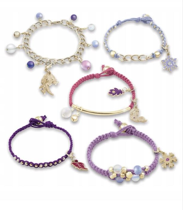 Zestaw do robienia bransoletek kraina lodu Frozen