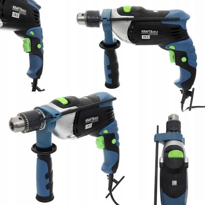NOWA Wiertarka udarowa 1700W 230V 3000 RPM Kraft&Dele POLSKA KD1685!