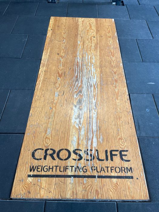 Podest Crossfit do podnoszenia ciężarów