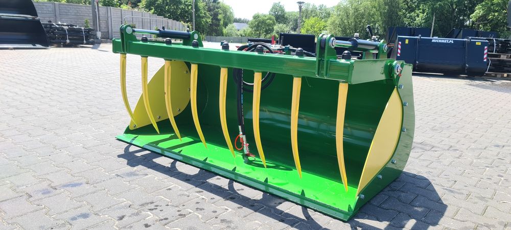 Szuflo krokodyl łyżko krokodyl szufla łyżka widły kute JOHN DEERE