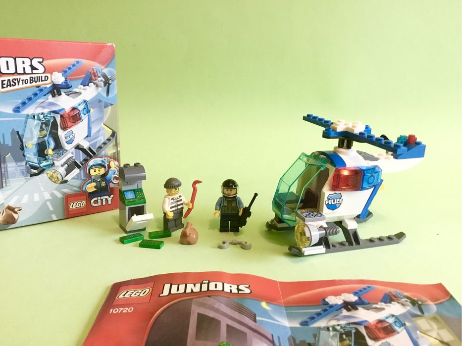 Lego City 10720- Helikopter policyjny, bankomat, myszki