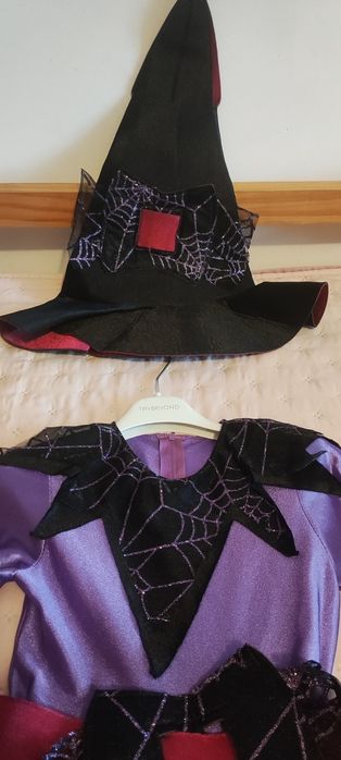 Vestido fantasia Halloween Bruxa