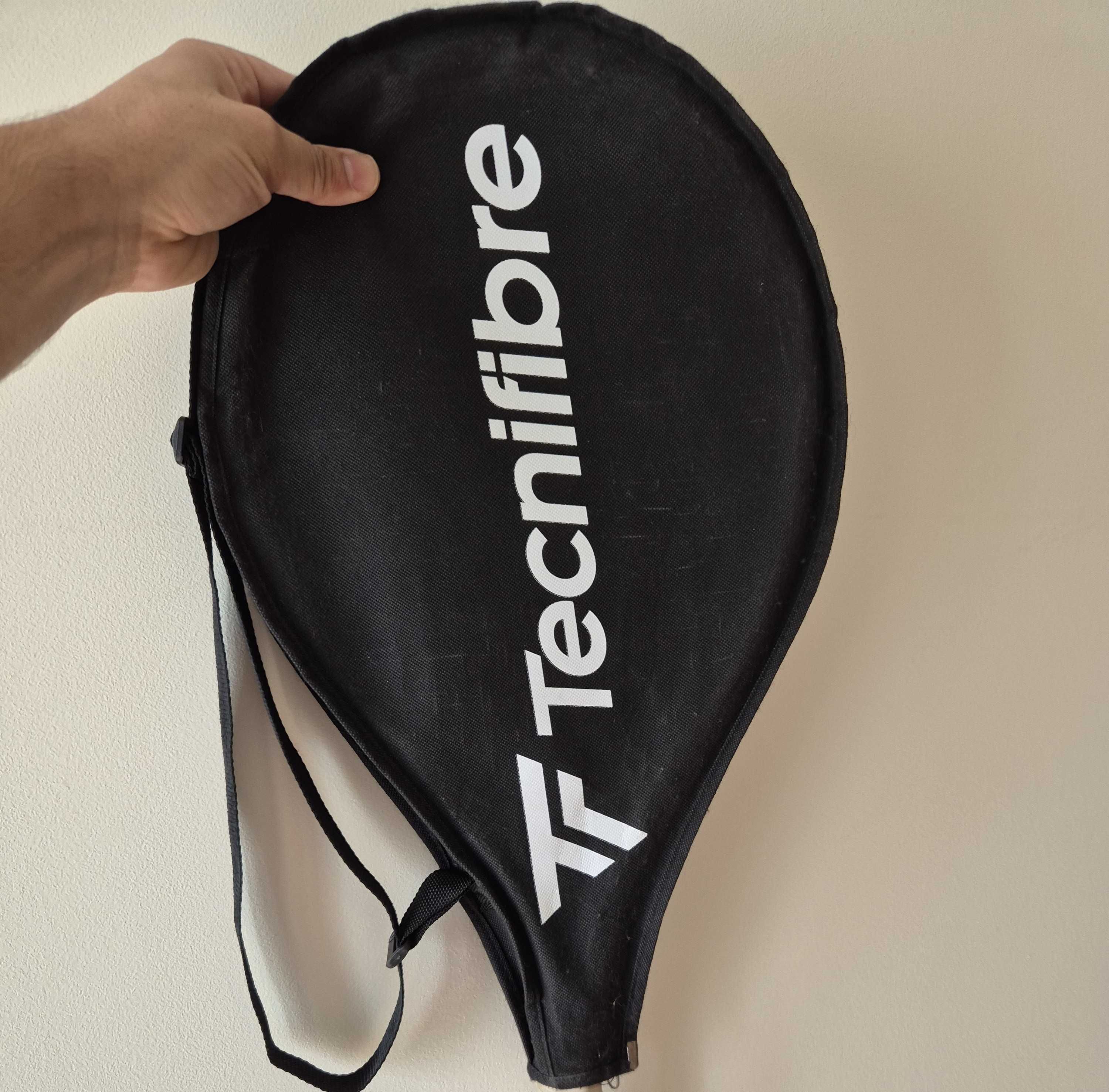 Raquete Junior Tamanho 25 oferta do saco Tecnifibre T-FIGHT CLUB 25