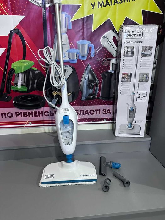 BLACK+DECKER-Парова швабра  1300 Вт НОВИЙ