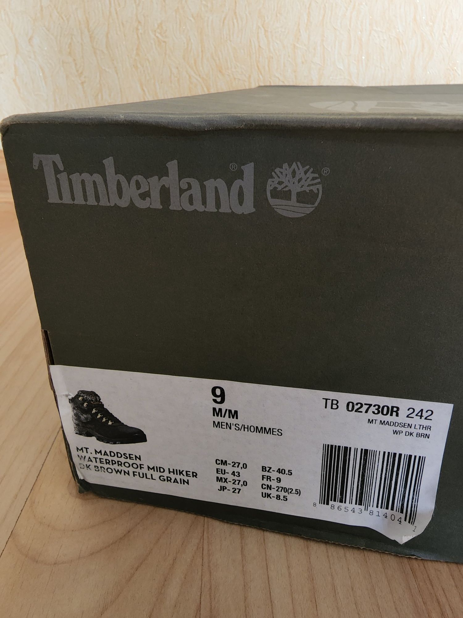 Черевики Timberland Mt. Maddsen