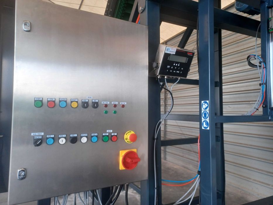 Linia do pakowania worków BIG BAG - NAWOZY/ZBOŻA/NASIONA