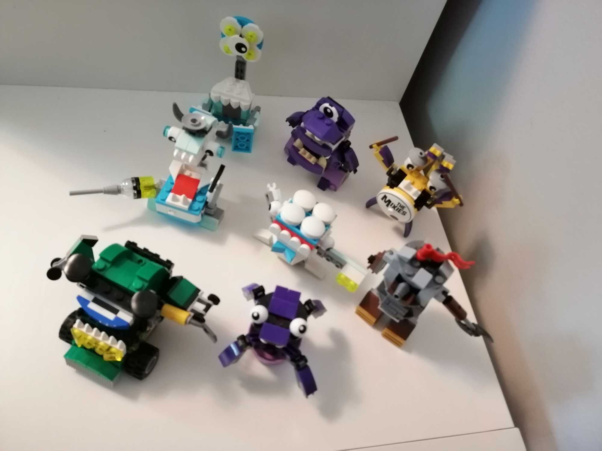 LEGO MIXELS - 8 sztuk + części