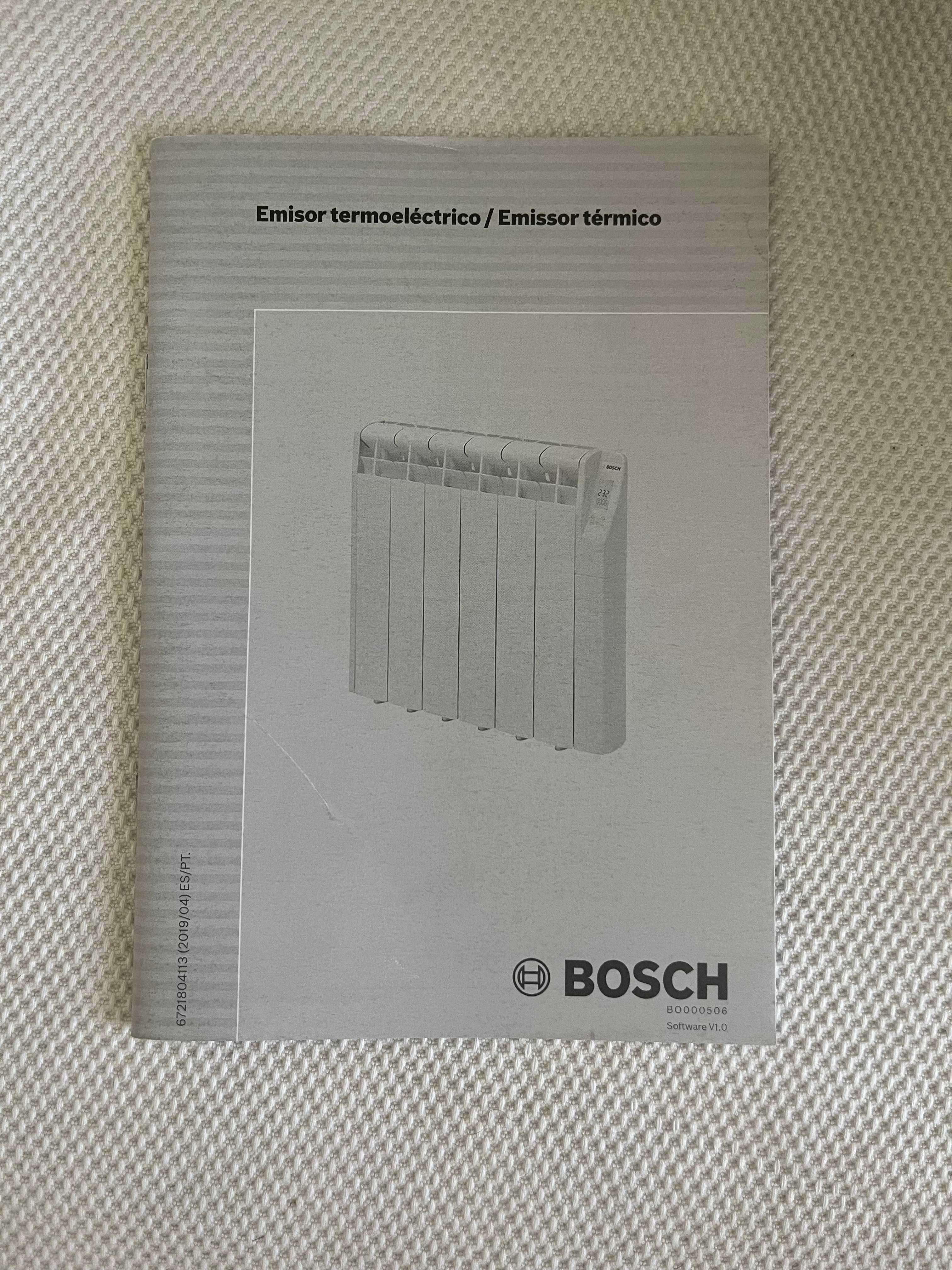 Irradiador elétrico parede BOSCH 1000W (como novo)