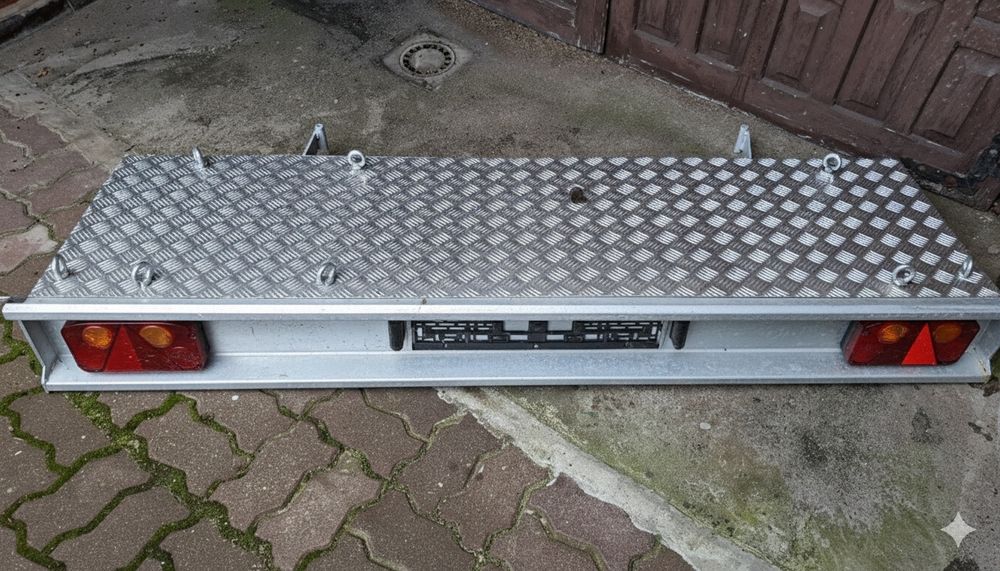 Platforma bagażnik rampa do kampera na skuter, motocykl