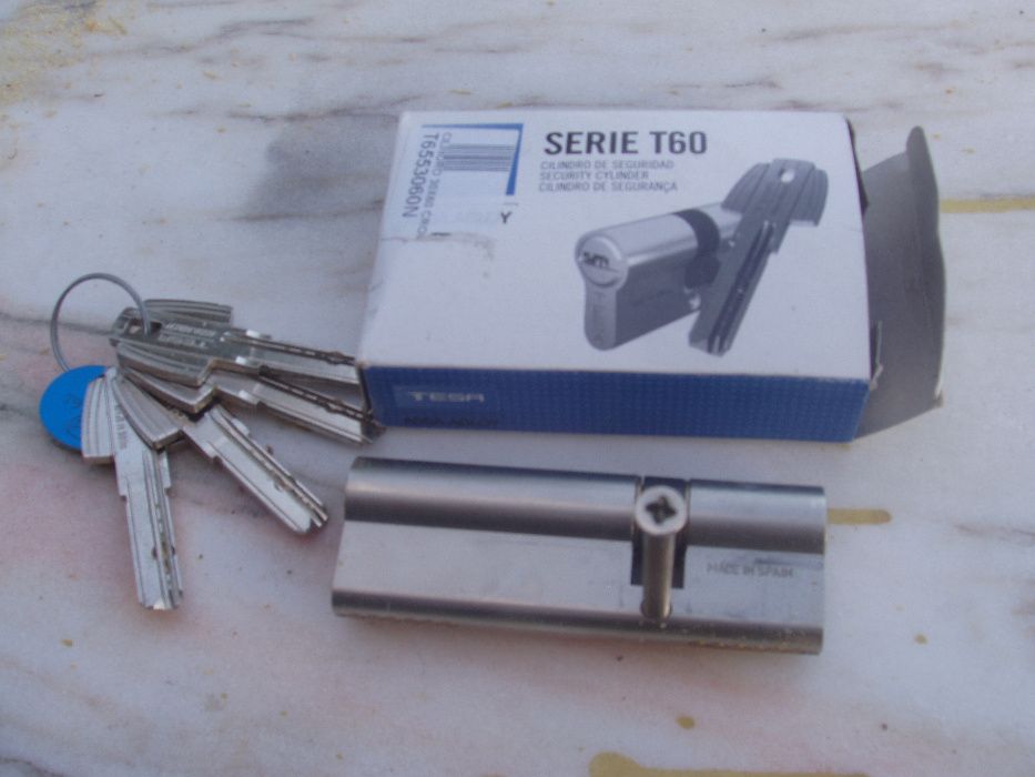 Cilindro - chave de segurança TESA - Serie T60