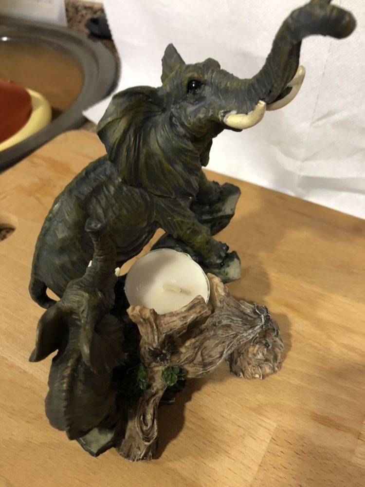Peca para velas  elefante