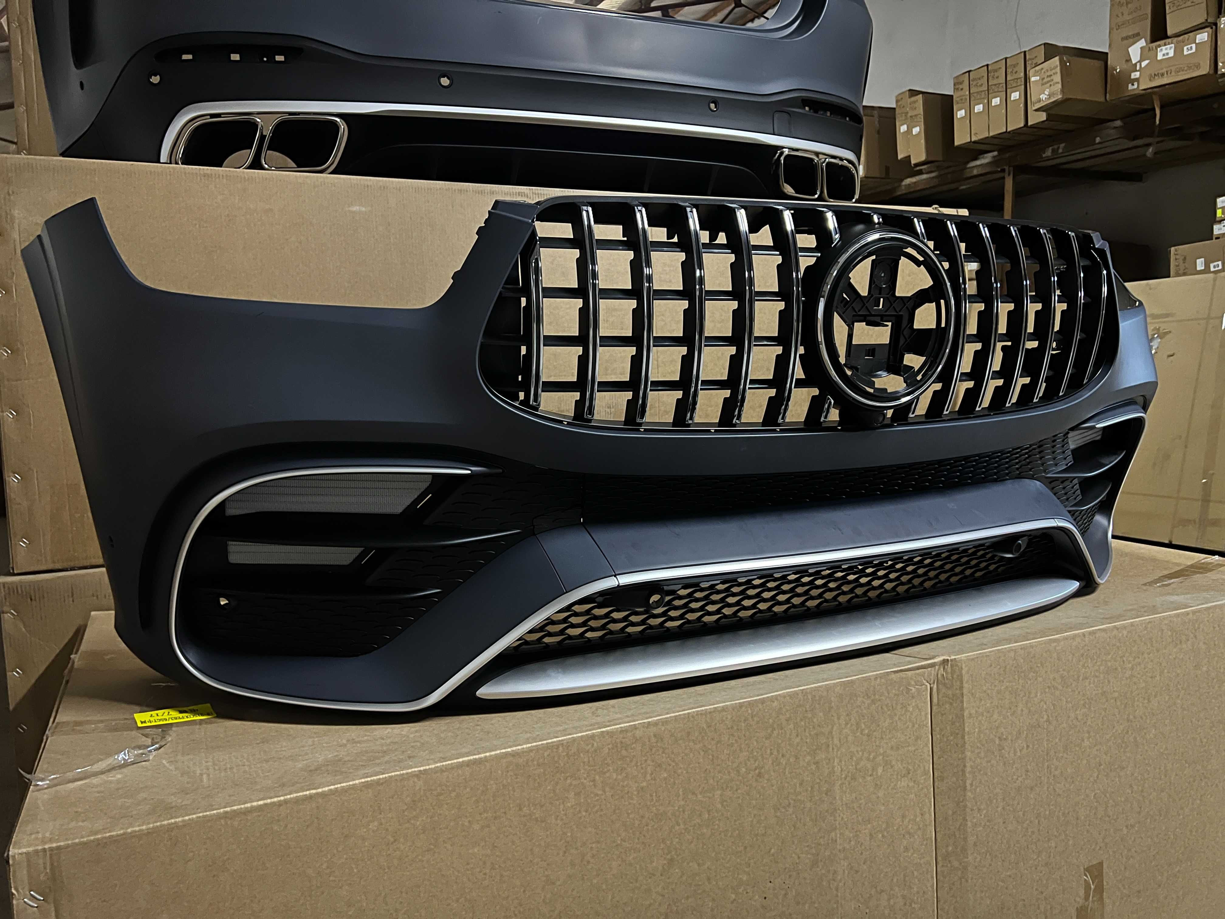 обвес mercedes gle w167 стиль gle63 amg GLE 63 AMG Бампер мерседес гле