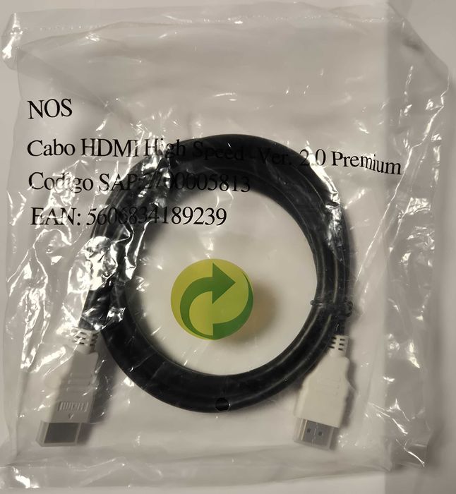 Cabo HDMI High Speed Versão 2.0, com 1,2m