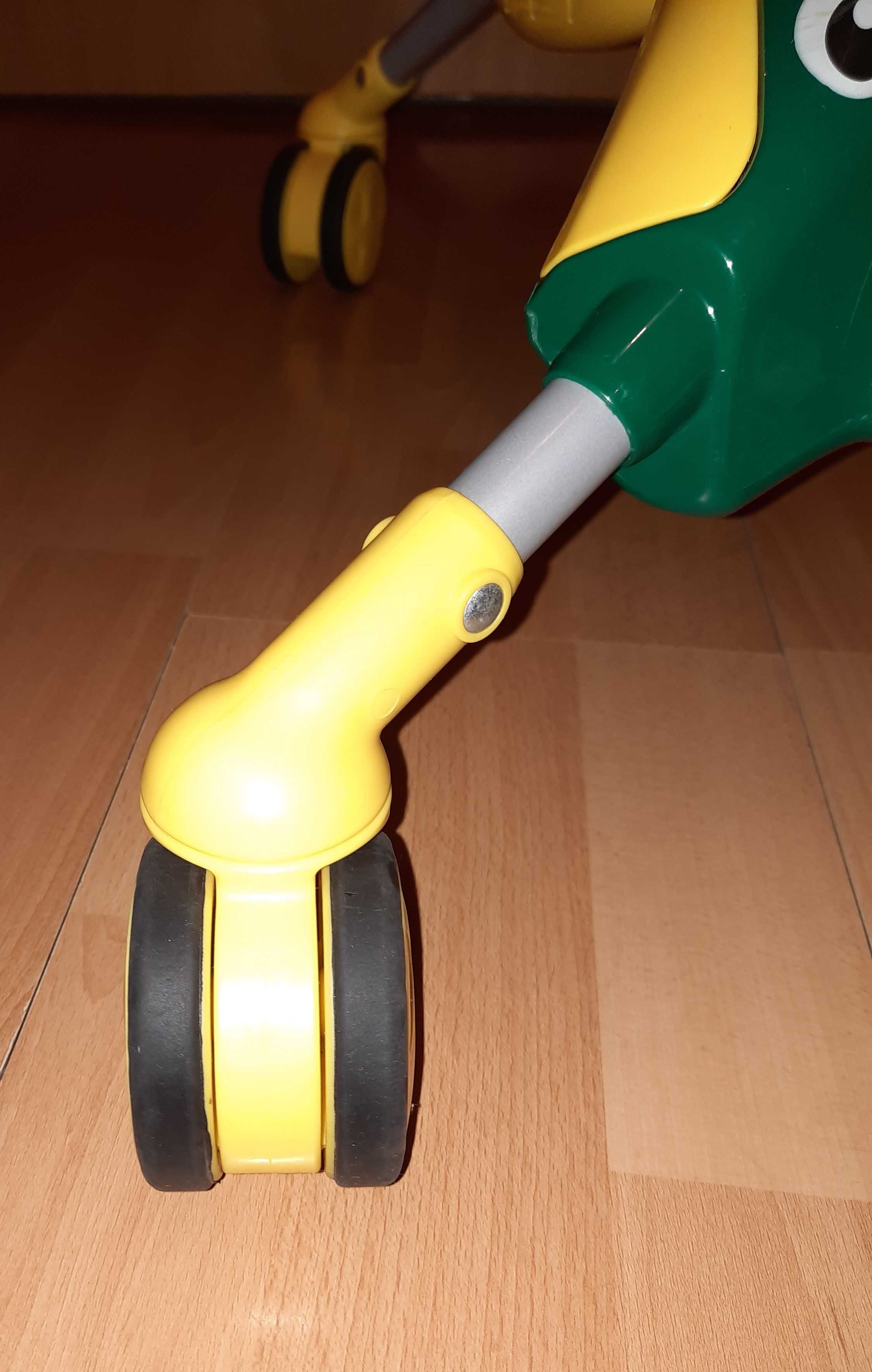 Jeździk Quick Smart Scramble Bug zielono żółty NOWY