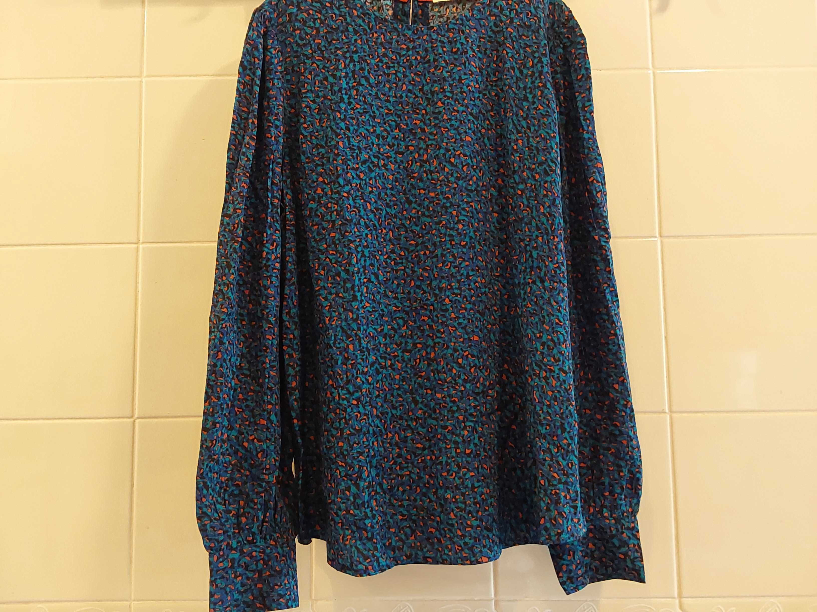Blusa Azul Nova de Esprit