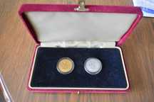 Medalhas de ouro e prata - "Diana Princesa de Gales"