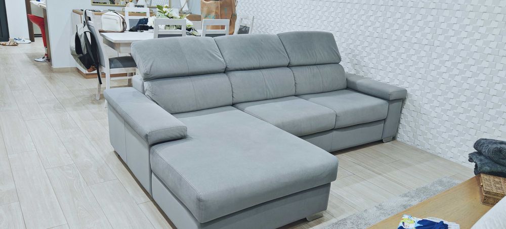 Chaise Longue cinza