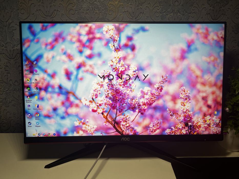 Игровой монитор AOC 24G2U/BK 144 гц 1 мс