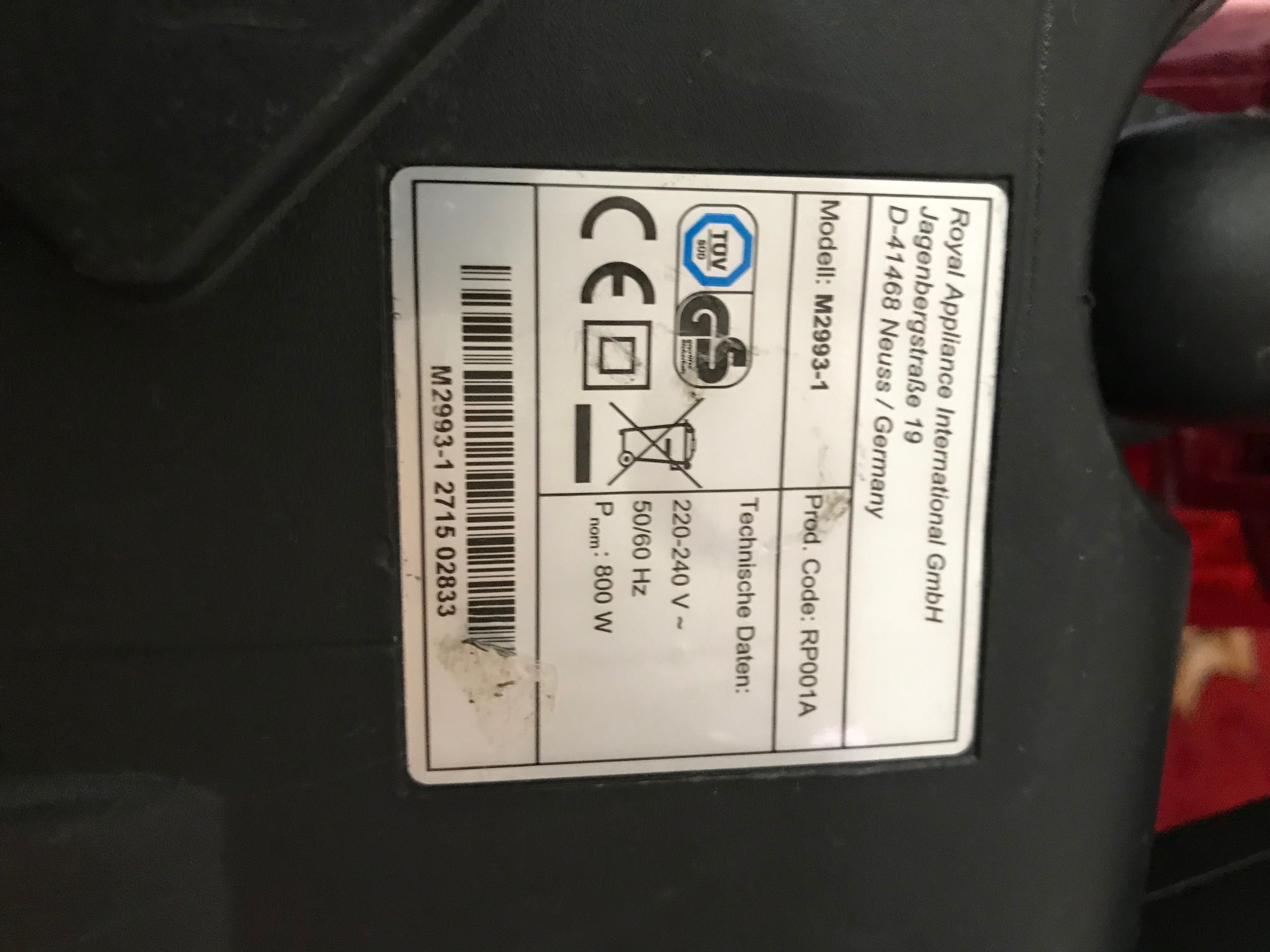 Пылесос Dirt Devil Centrino Cleancontrol 3.1 M2993-1