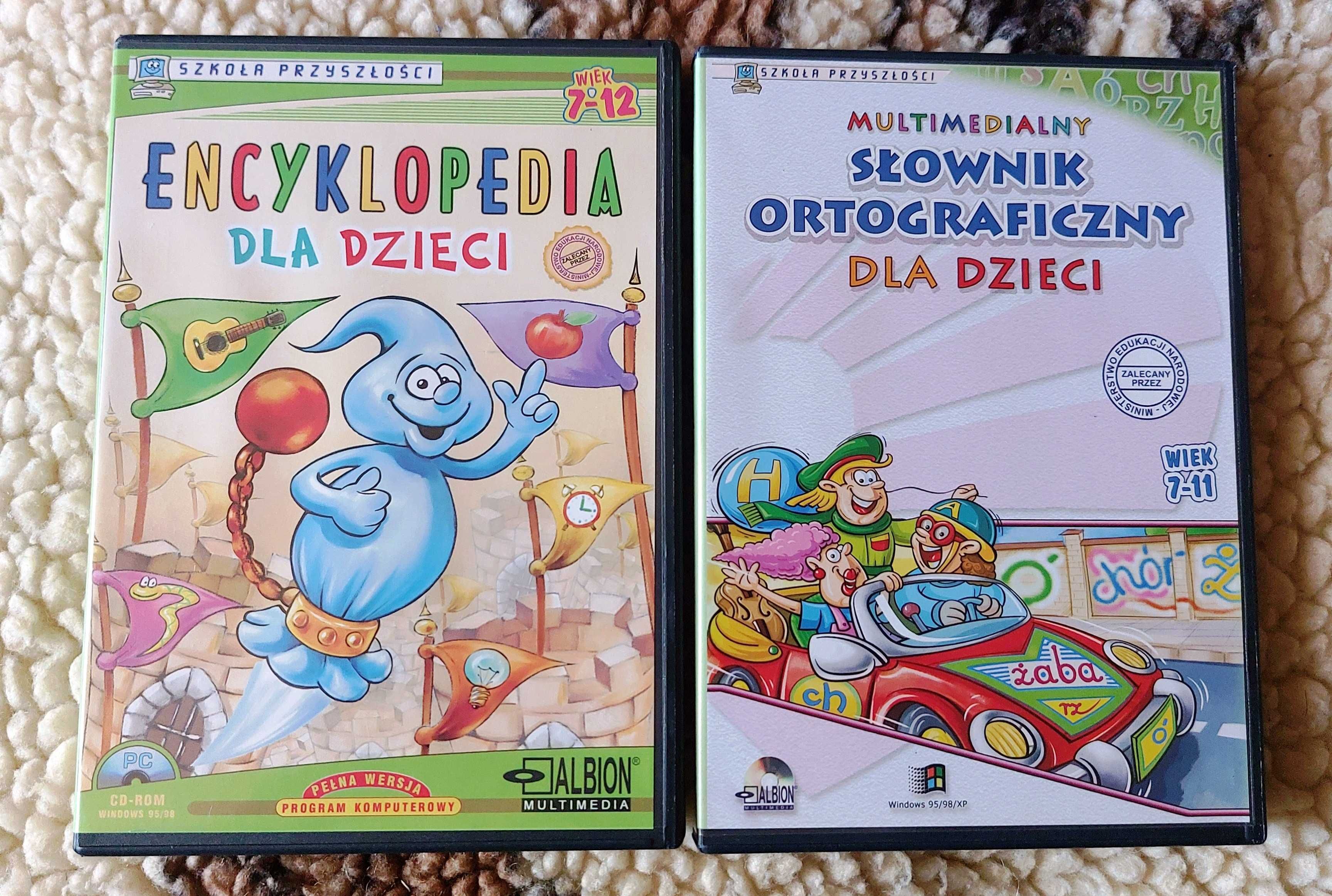 Encyklopedia i słownik ortograficzny dla dzieci | zestaw na PC