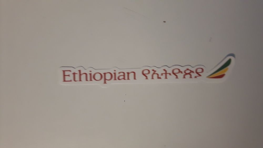 Naklejka lotnicza Ethiopian Airlines