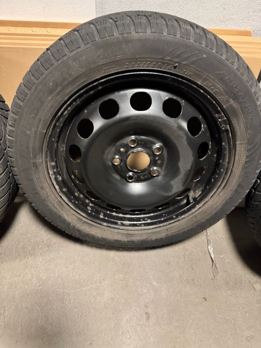 Kola felgi opony zimowe 5x112 audi Vw Skoda 205/55/16