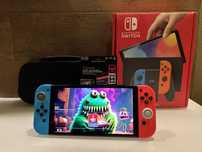 Nintendo Switch Oled Desbloqueada 256Gb + extras