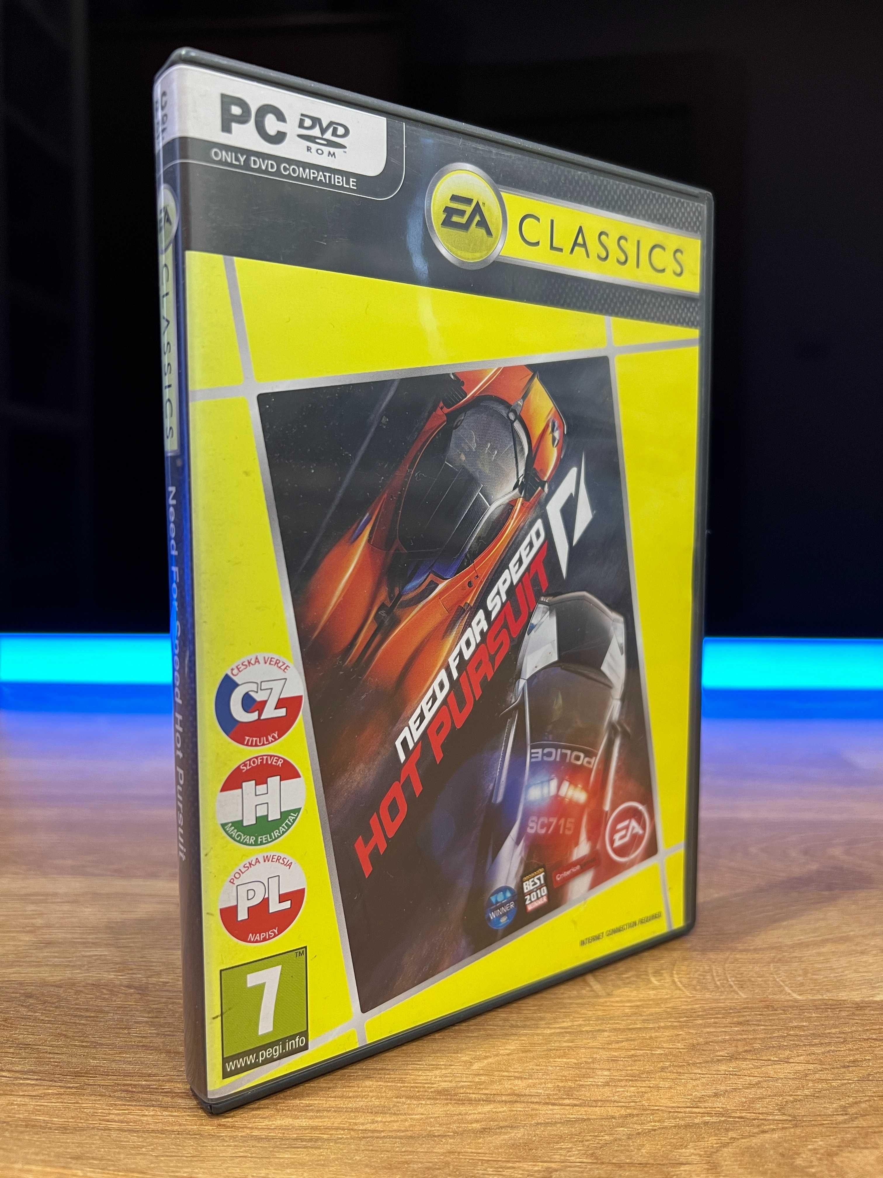 Need for Speed Hot Pursuit (PC PL 2010) DVD BOX EA Classics