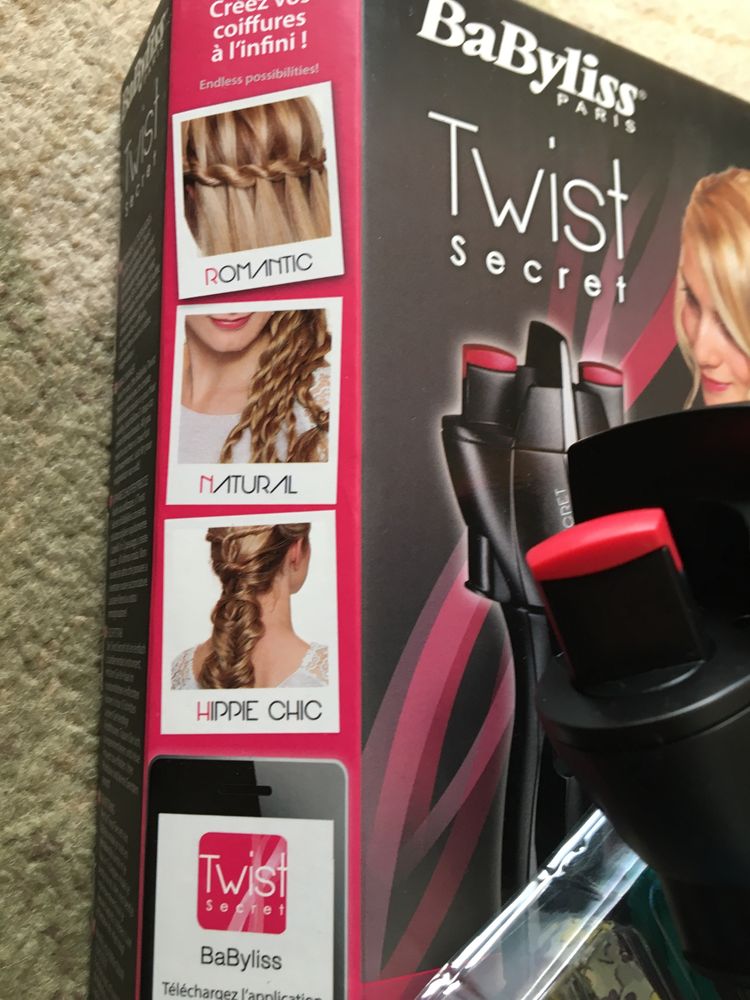 BaByliss Twist Secret nowy + dodatkowe akcesoria