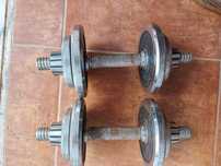 Halteres musculação de rosca