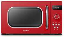 Kuchenka mikrofalowa comfee cmsro 20di rd retro 20L 800 W USZKODZONY