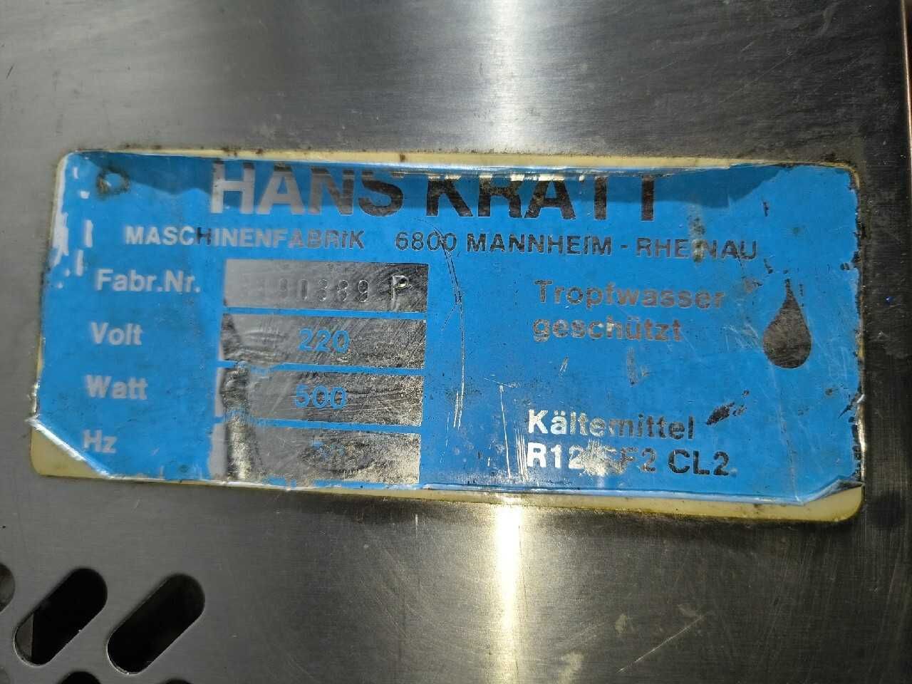 Maszyna automat do bitej śmietany Hans Kratt