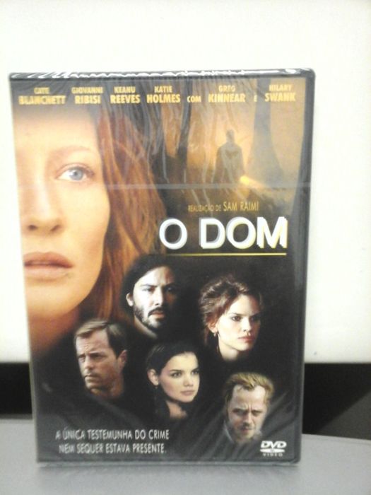 Dvd NOVO O DOM Filme Sam Raimi Cate Blanchett Keanu Reeves Greg Holmes