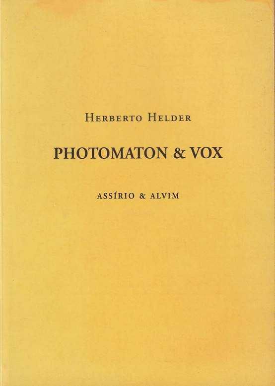 Photomaton & Vox (4ª ed.)-Herberto Helder-Assírio & Alvim