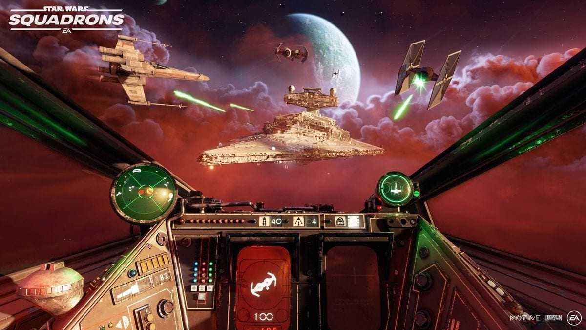 Gra Star Wars Squadrons PL Xbox One Series S/X NOWA BOX FOLIA