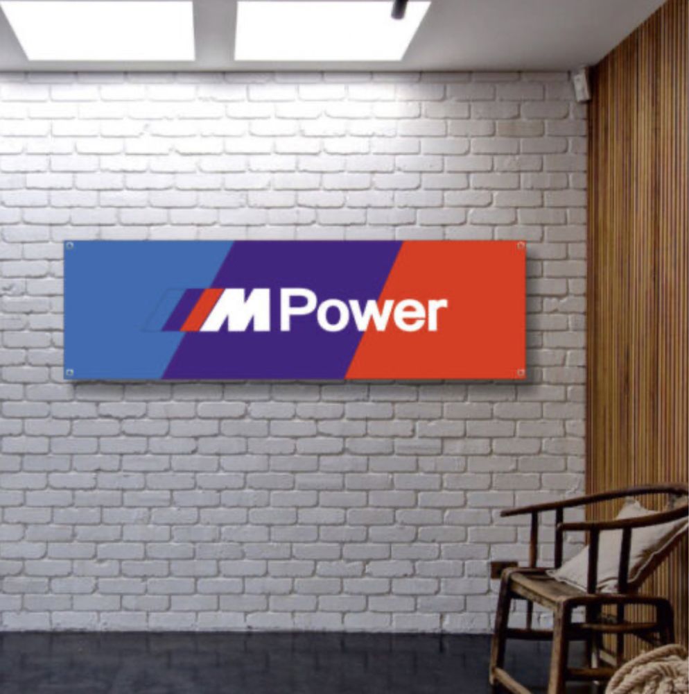 Baner plandeka BMW MPower 150x60 Mperformance