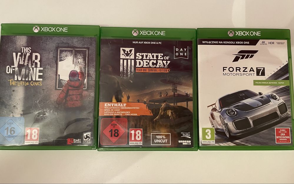 Gry XboxOne zestaw