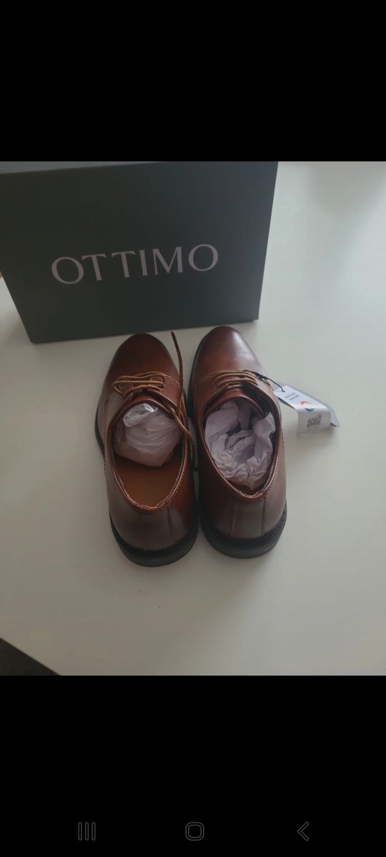 Buty komunijne 37 ottimo brazowe