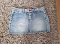 Spódniczka mini jeansowa fishbone