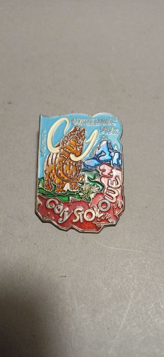 Odznaka turystyczna szczelinie