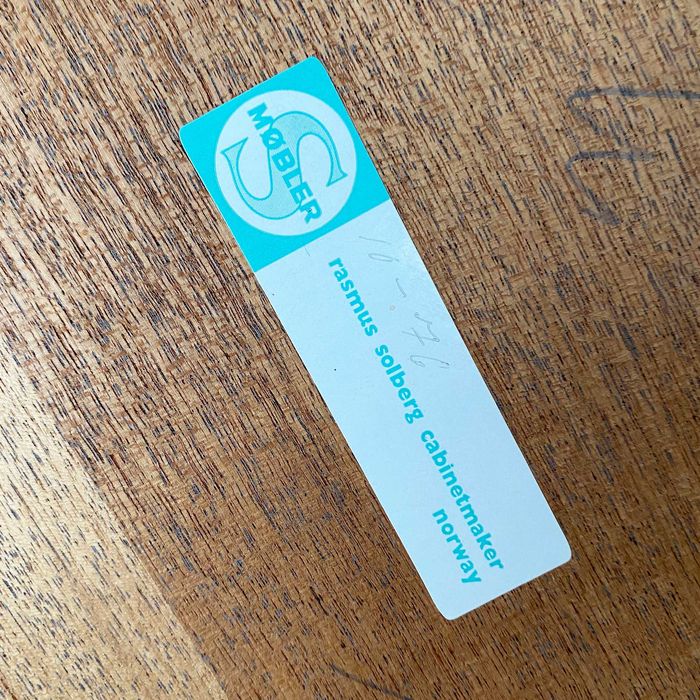 Stolik kawowy palisander | Rasmus Solberg, duński design, lata 60./70.