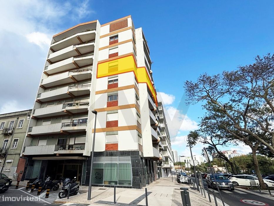 Apartamento T3+1 para arrendamento junto à Praça de Espanha - Lisboa C