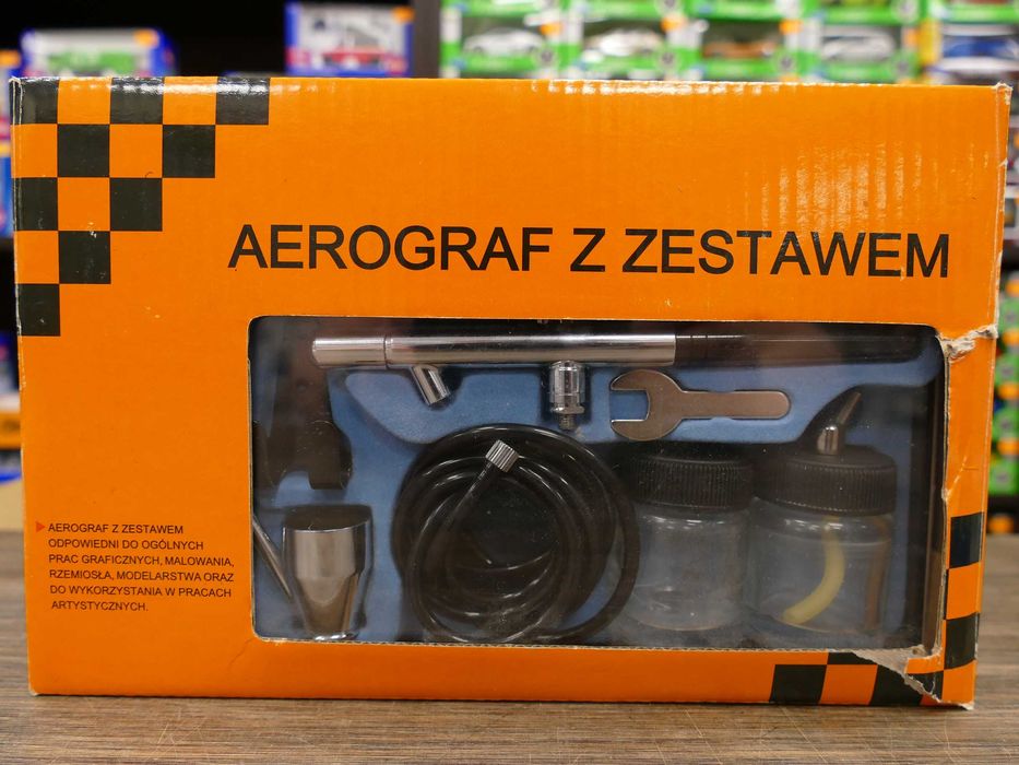 Nowy Aerograf z zestawem Wrocław