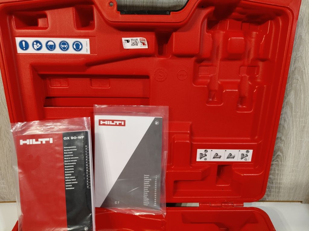 HILTI GX 90-WF walizka transportowa do gwozdziarka osadzaka